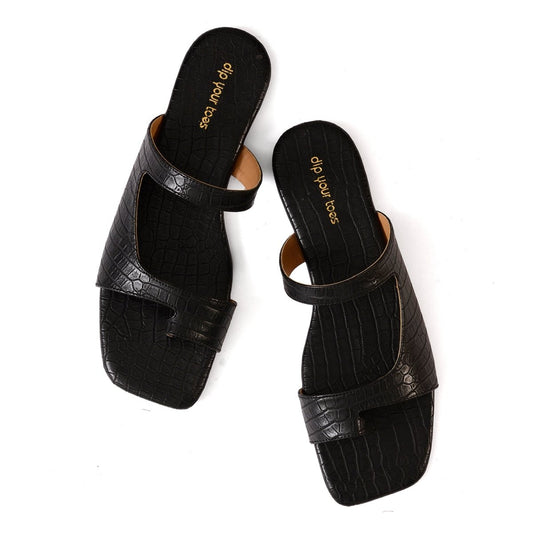 Black indie Flats