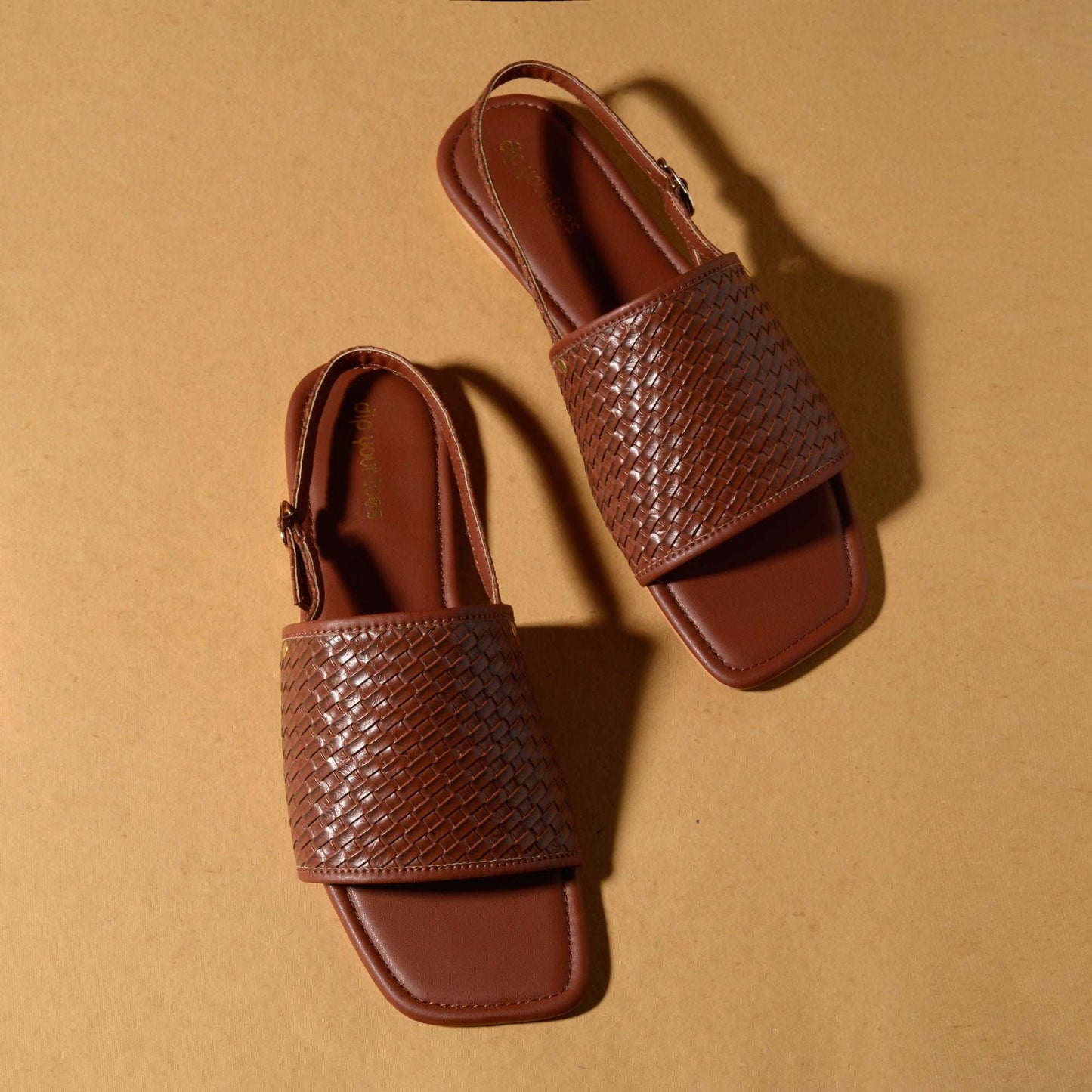 Wood Textured sandals