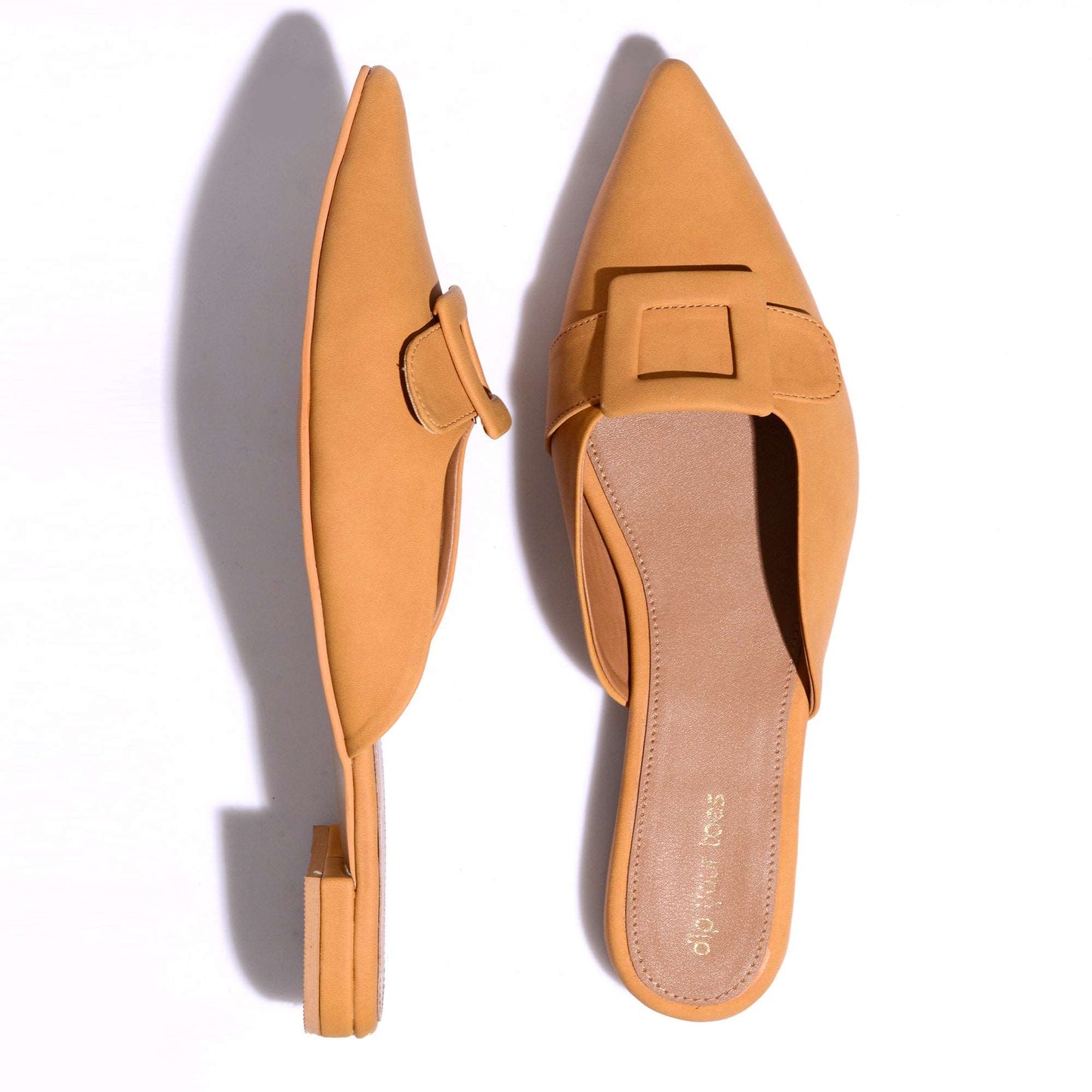 Marigold Buckled Mules