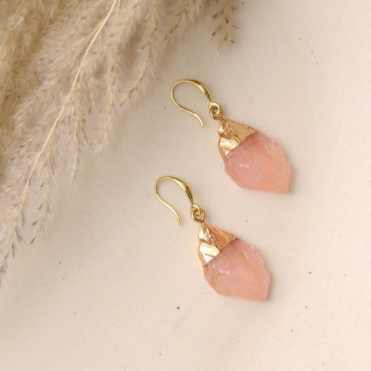 Rose Drop Earrings