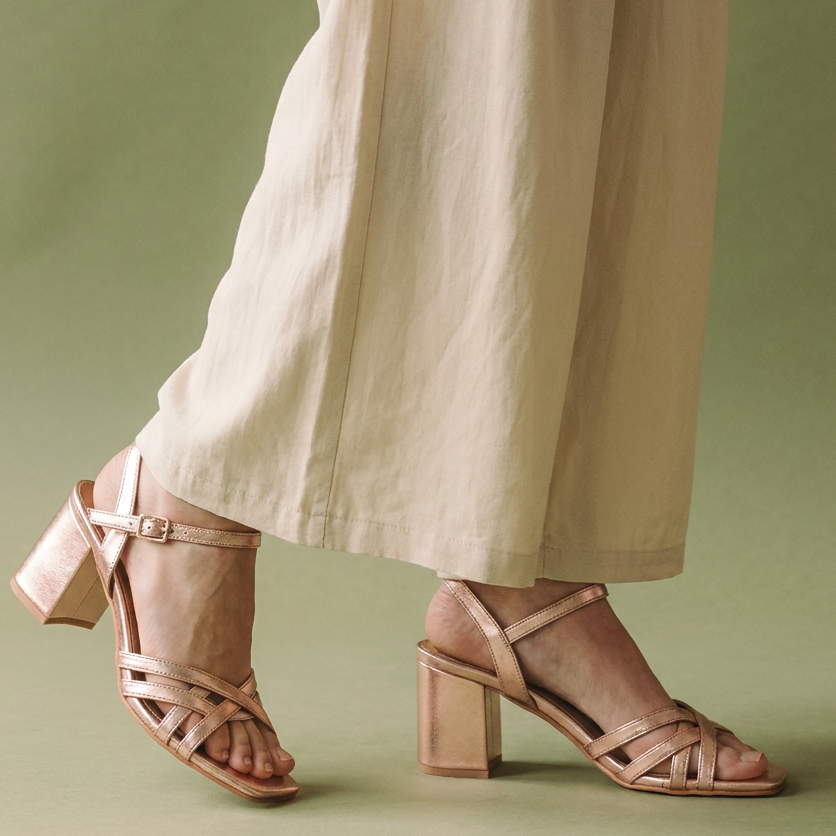 Nova Gold Heels