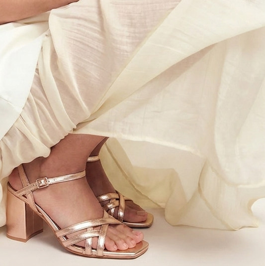 Nova Gold Heels