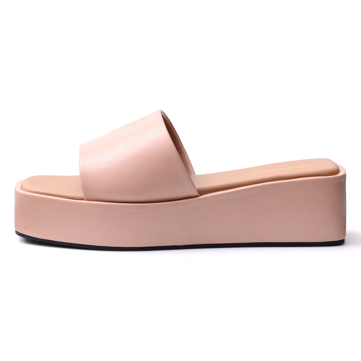 Marshmallow Pink Platform Sandals