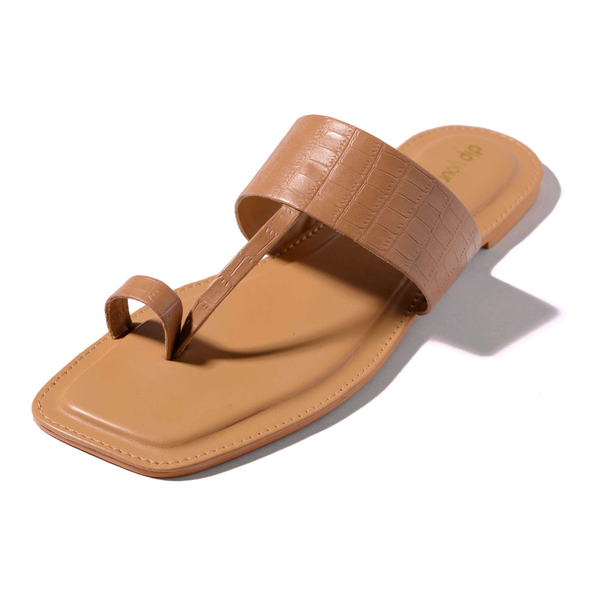 Nude Kolha Flats – Dip Your Toes