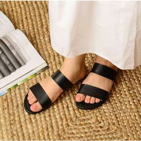 Classic Twin Strap Flats